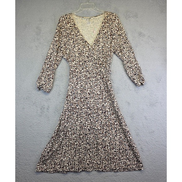 Classiques‎ Entier Dress Womens L Geometric Y2K Classy Office Chic Sophisticated - Picture 1 of 12